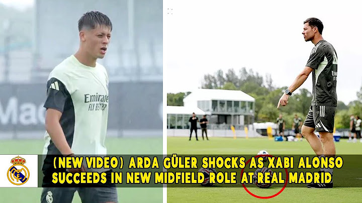 [NEW VIDEO] ARDA GÜLER SHOCKS AS XABI ALONSO SUCCEEDS IN NEW MIDFIELD ROLE AT REAL MADRID