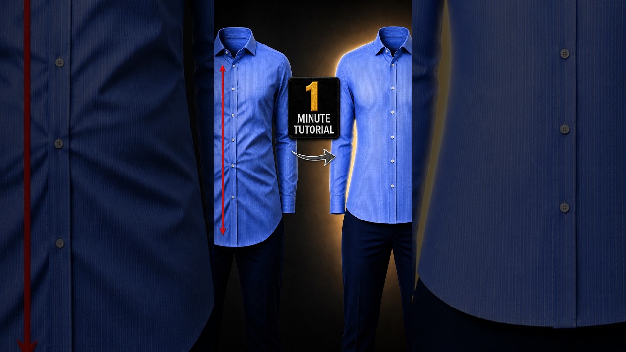 how to shorten a dress shirt How To Shorten A Dress Shirt (Keep The Curved Hem!)
