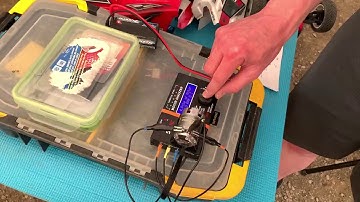 Motor Analyzer! Performa P1 RADiCAL Stock 17.5T Brushless Motor on the TLR 22 - Netcruzer RC