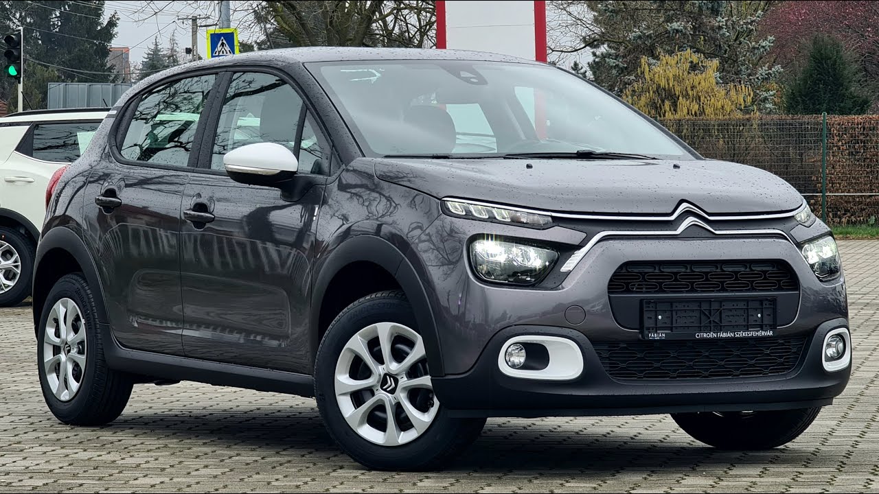 Citroën C3 YOU! 1.2 PureTech 83 Platinum Grey - YouTube