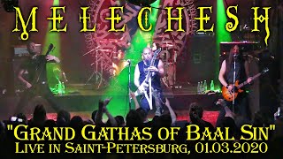 MELECHESH "Grand Gathas of Baal Sin" - Live in St.Petersburg, MOD club, 01.03.2020