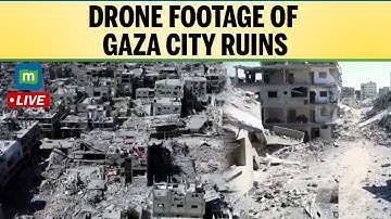 Gaza City in Ruins After Two Years of War, Watch Drone Footage | Israel-Hamas War