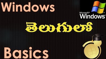 Introduction to Computers and Windows OS in Telugu - Window Parts