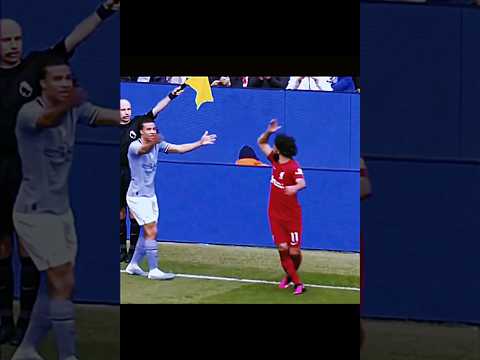 محمد صلاح انفعال وعصبيه امام مانشيستر سيتي