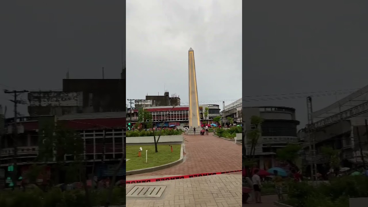 Newly opened Freedom Park at the Carbon Public Market Complex Cebu City