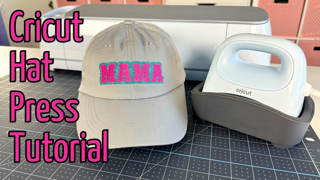Cricut hat press tutorial how to make custom hat with cricut youtube
