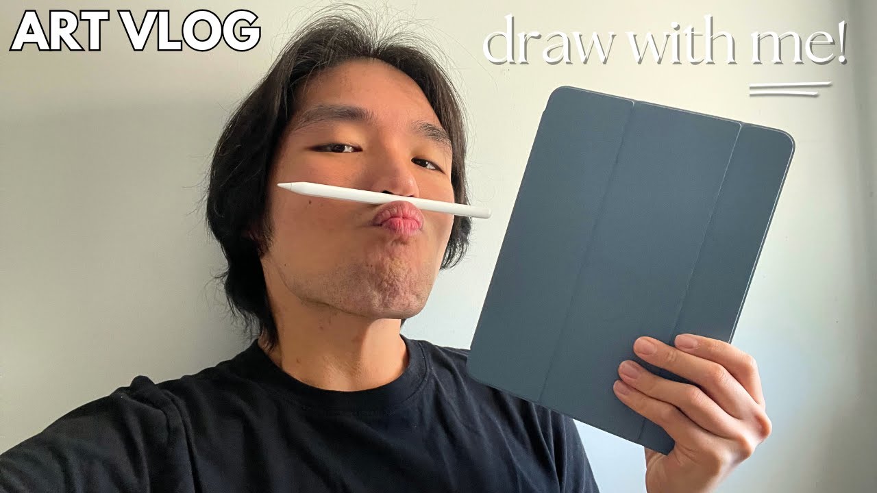 ART VLOG: The character design project journey continues, people with tattoos, what I eat