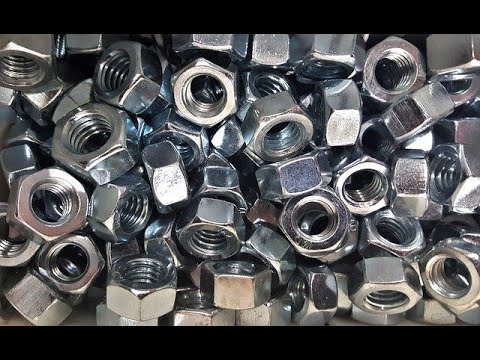 How Hexagon nut  Is Made?  / How Is