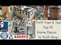 Thrifting for Home Decor-Top Ten Items You Should Buy at Thrift Stores