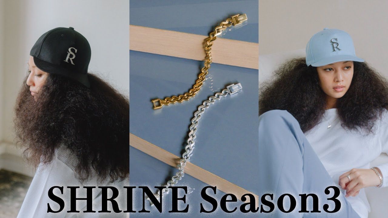 SHRINE Season3 3つのタイプから選べるロゴキャップ＆ウォレット