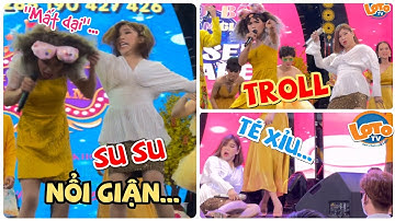 Su Su nổi giận quánh Con gái DIVA Cát Thy cùng thầy đờn TROLL đọc RAP quéo càng khán giả cười té ghế
