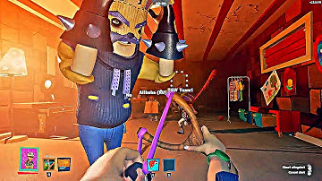 We Killed the Neighbor So Many times that He Rage Quitted | Playing Map 4 & The Battle Doesn