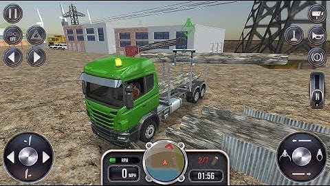 Construction Sim 2017 - New Logs Truck Unlocked | Truck Driving Simulator Games - Android GamePlay