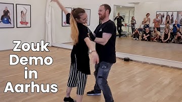 Fernando & Olga - Zouk Demo in Aarhus - October 2022