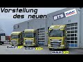 Vorstellung des neuen DAF XF / XG / XG + exklusiv auf dem Gelände von BTS in Essen.