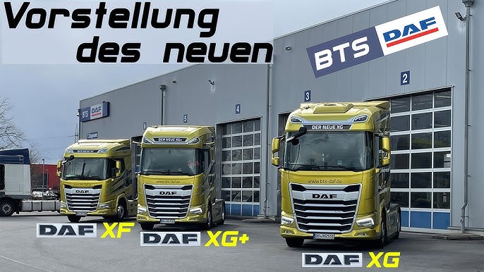 New DAF XG and XG+ Trucks at the Hannover IAA Transportation Motor Show.  Germany - September 20, 2022 Editorial Stock Photo - Image of trucks,  yellow: 262634938