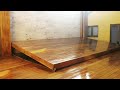 Piscina deck automatizado retrátil