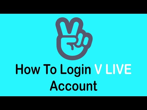 How To Login V Live Account (2022) | Sign In V Live App Tutorial