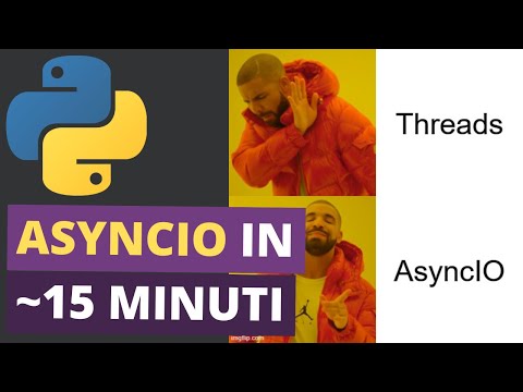 🐍ASYNCIO: Programmazione CONCORRENTE
