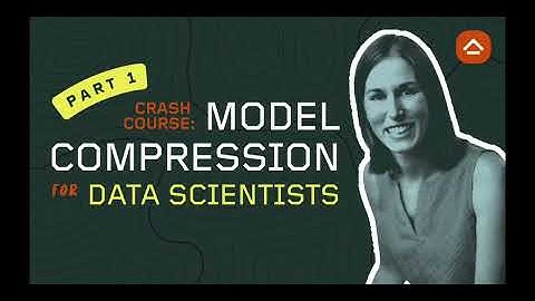 [Part 1] A Crash Course on Model Compression for Data Scientists