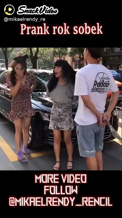 video lucu prank rok robek