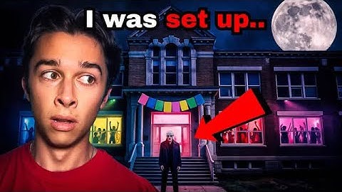 I Survived Overnight TRAPPED in a School Party.. (Storytime)