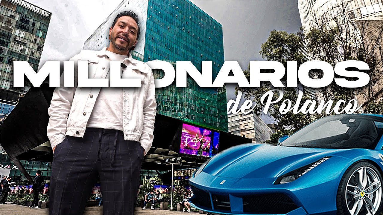 Así viven los MILLONARIOS en la Ciudad de México - Polanco