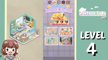 Perfect Tidy Level Unpacking Memories Level 4 Walkthrough