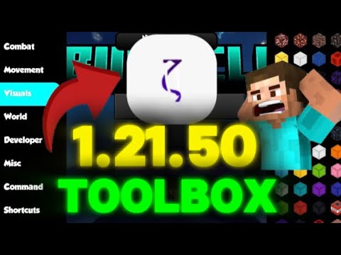 Toolbox 1.21.50 Minecraft PE Bedrock OP Android IOS Windows MCPE Best Client Mod menu All in one