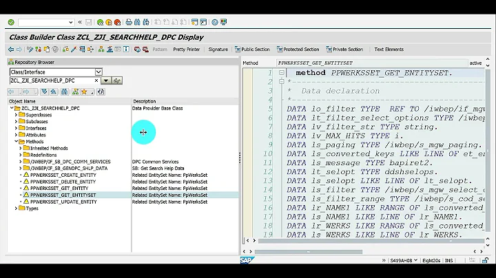 Video 10: OData Service - Search Help
