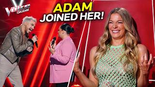 Adam Lambert Couldn’t Turn for Her... So He JUMPED Onstage Instead | The Voice Journey #133 [4K]