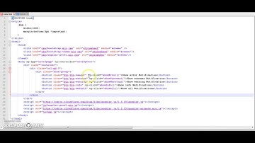 Easy notifications in AngularJs applications