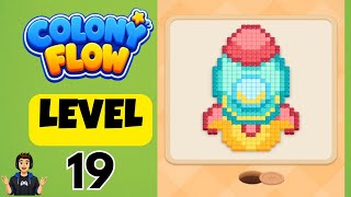 Colony flow Level 19 Full Walkthrough Solution 
