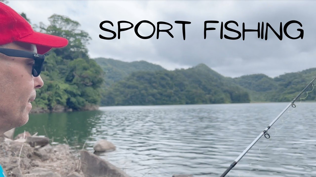 First Time Sport Fishing a Philippines Lake YouTube