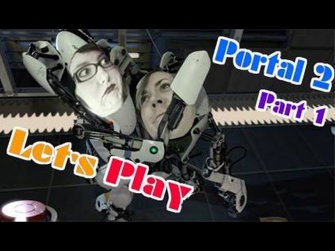 Portal 2  Part One - Button MASH Play - 37 Years of Band-Aids