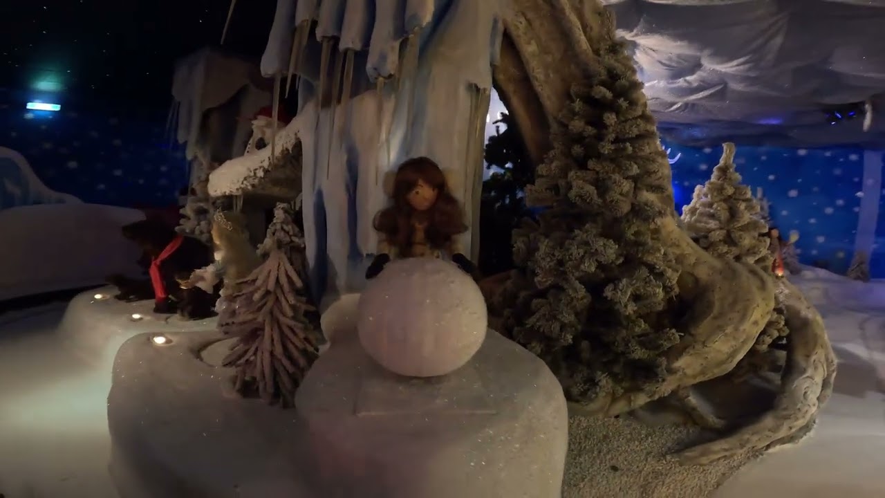 ❄️ Schlittenfahrt „Schneeflöckchen“ – Winterzauber in der Russland-Welt! 🇷🇺⛄