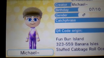 AdamFun 3DS - episode 2-Tomodachi Life-Loaf! (Love)+Extra QR Codes