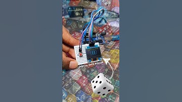 Digital Dice Using Arduino and OLED | Projects In Telugu #shorts #shortsfeed
