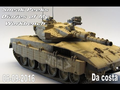 Today i finished the Model - Academy Merkava Mk III 1:35