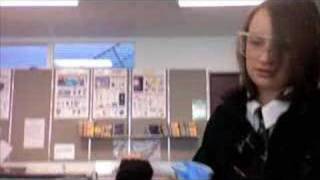Sublimation experiment in science class using dry ice