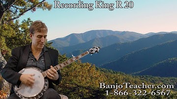 Beginner Banjo - Recording King RK R20 - Demo Video - BanjoTeacher.com