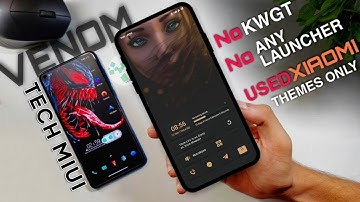 Setup Your XIAOMI Device Like a Pro 🔥| Venom | Best Home & Lock screen Setup | TechMiui