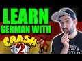 LEARN GERMAN WITH GAMES ( German  English Subtitles)  Crash Bandicoot 2 (PS1)  VlogDave