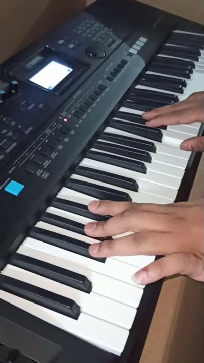 Tere Liye piano 😍💯 l veer zaara movie songs piano cover l Yamaha psr e473 l#shorts #keyboardtutorial