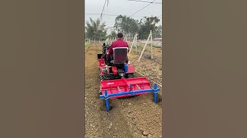 Riding multifunctional crawler rotary tiller, mountain orchard greenhouse management rotary till #2