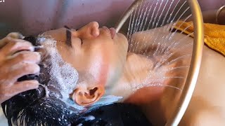水中シャンプー ASMR 【寝る前の睡眠導入】Shampoo in the Water