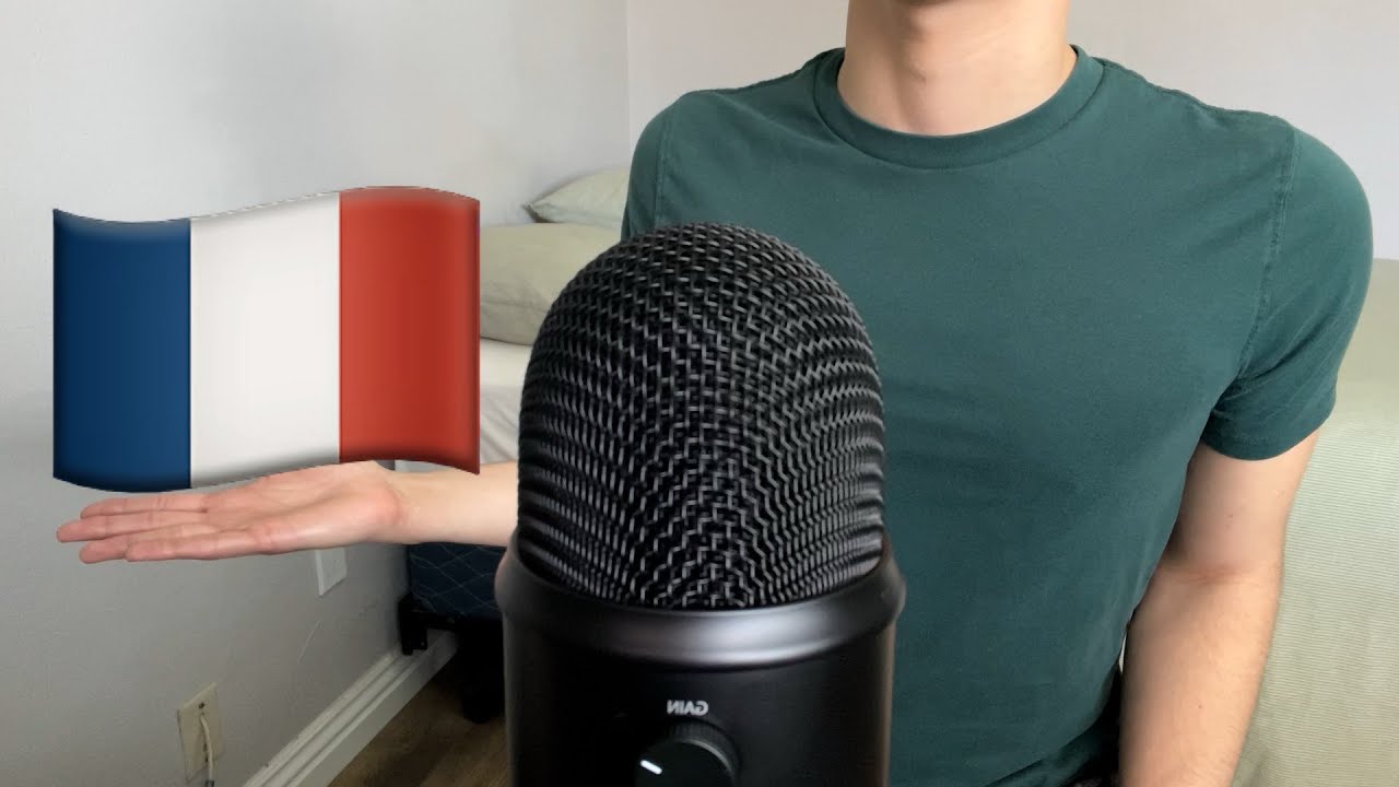 ASMR | My first ASMR video in French (ASMR en Français)