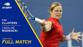Kim Clijsters vs Caroline Wozniacki Full Match | 2009 US Open Final
