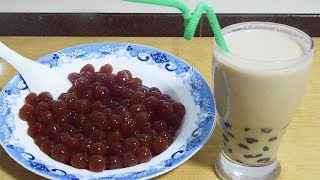 A bowl of tapioca powder, teach you homemade pearl milk tea, eat more assured!