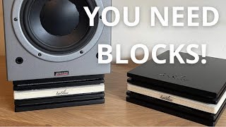 The Block Speaker Isolation Platforms From Uk Outfit Isoslice Tested In Hifi And Av Conditions